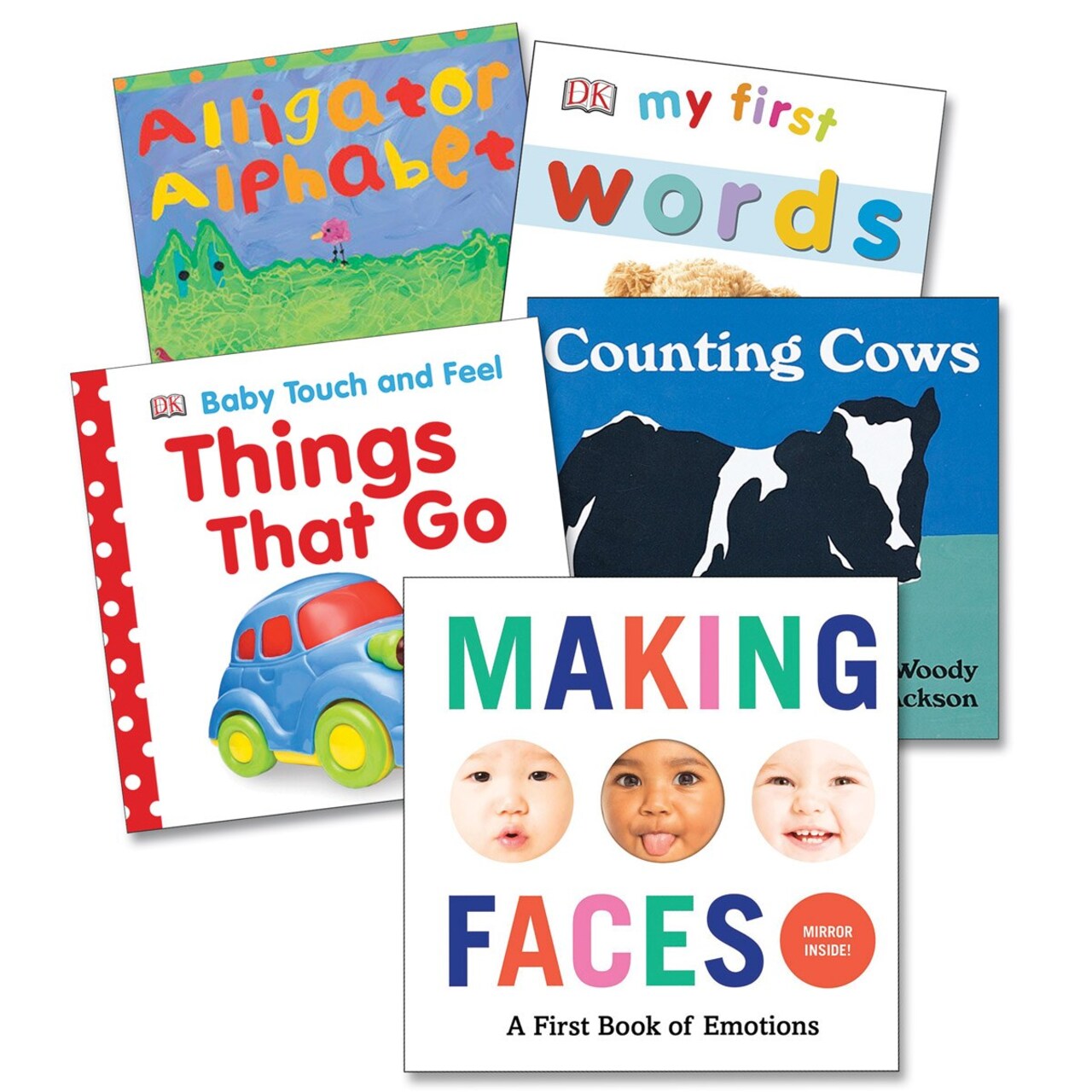 Kaplan Early Learning Company Baby Basics Board Books - Set of 5